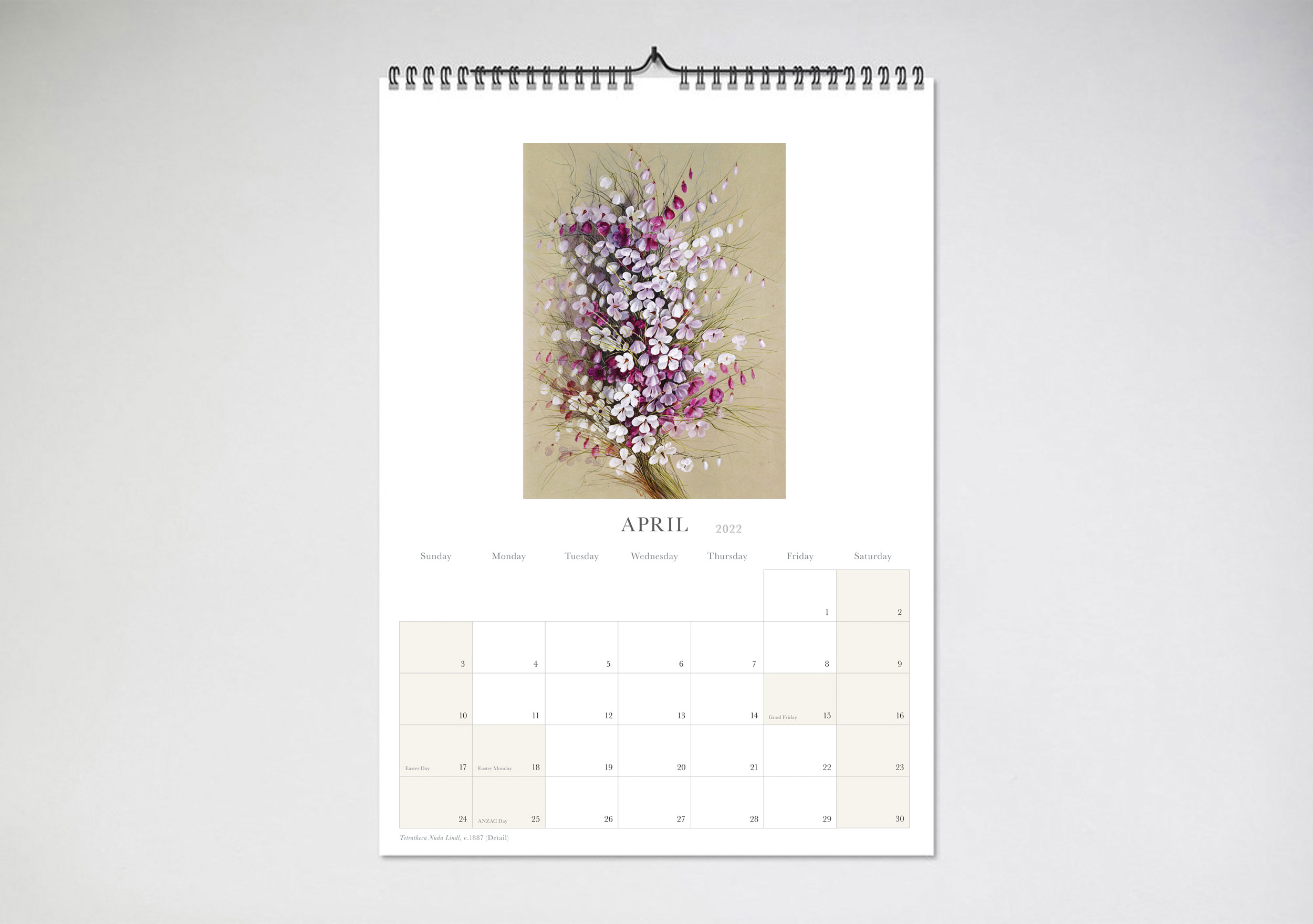 Ellis Rowan 2022 Wall Calendar – Blue Island Press