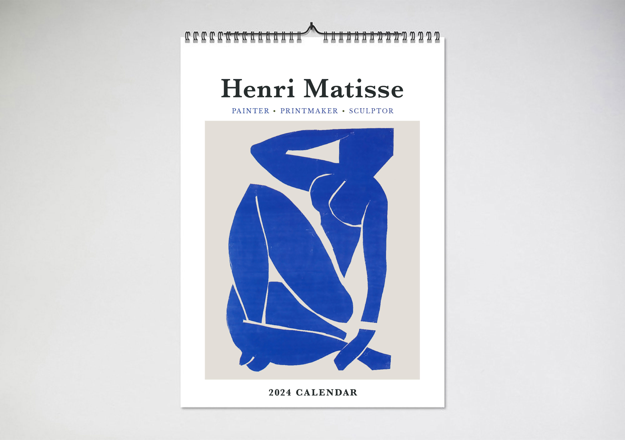 Henri Matisse 2024 Wall Calendar – Blue Island Press