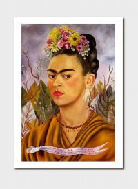 Self-Portrait dedicated to Dr Eloesser By Frida Kahlo