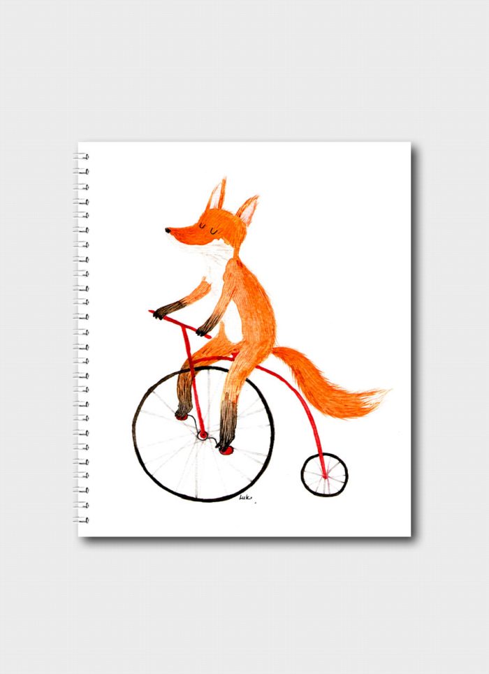 Fox Riding By Luka Va