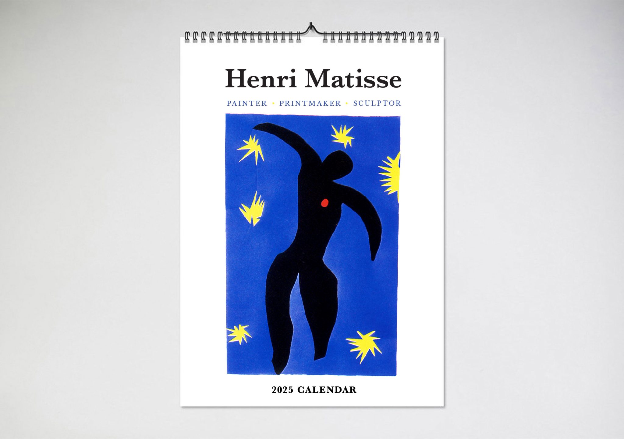 Henri Matisse 2025 Wall Calendar Blue Island Press